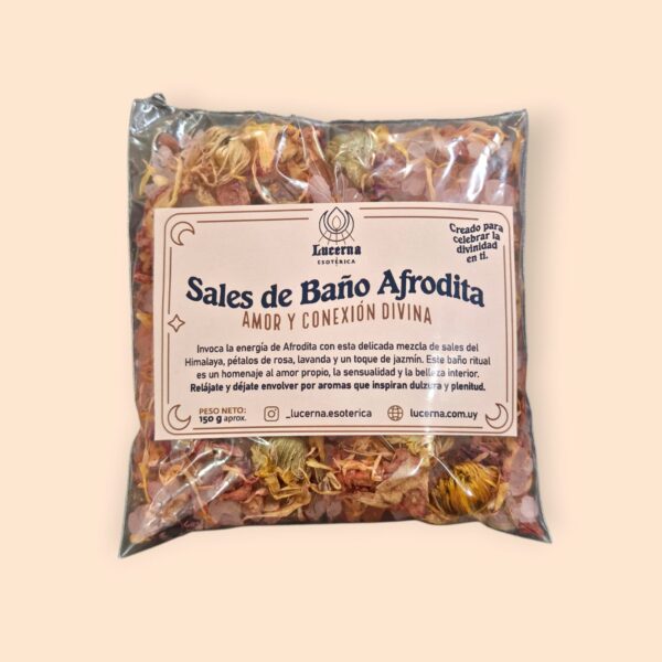 Sales de Baño Afrodita, Amor y Conexión Divina