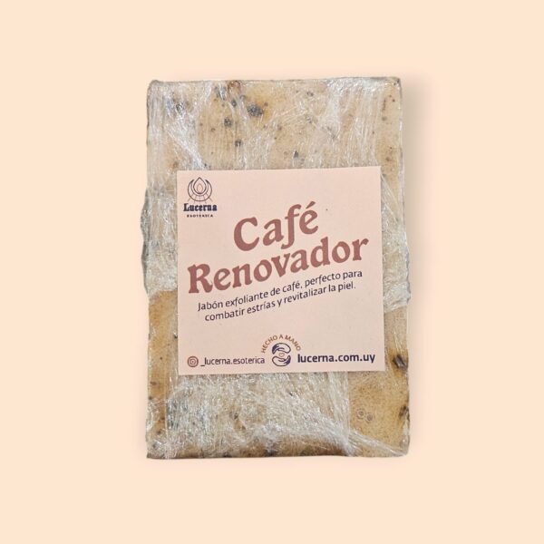 Jabón Vegano - Café Renovador